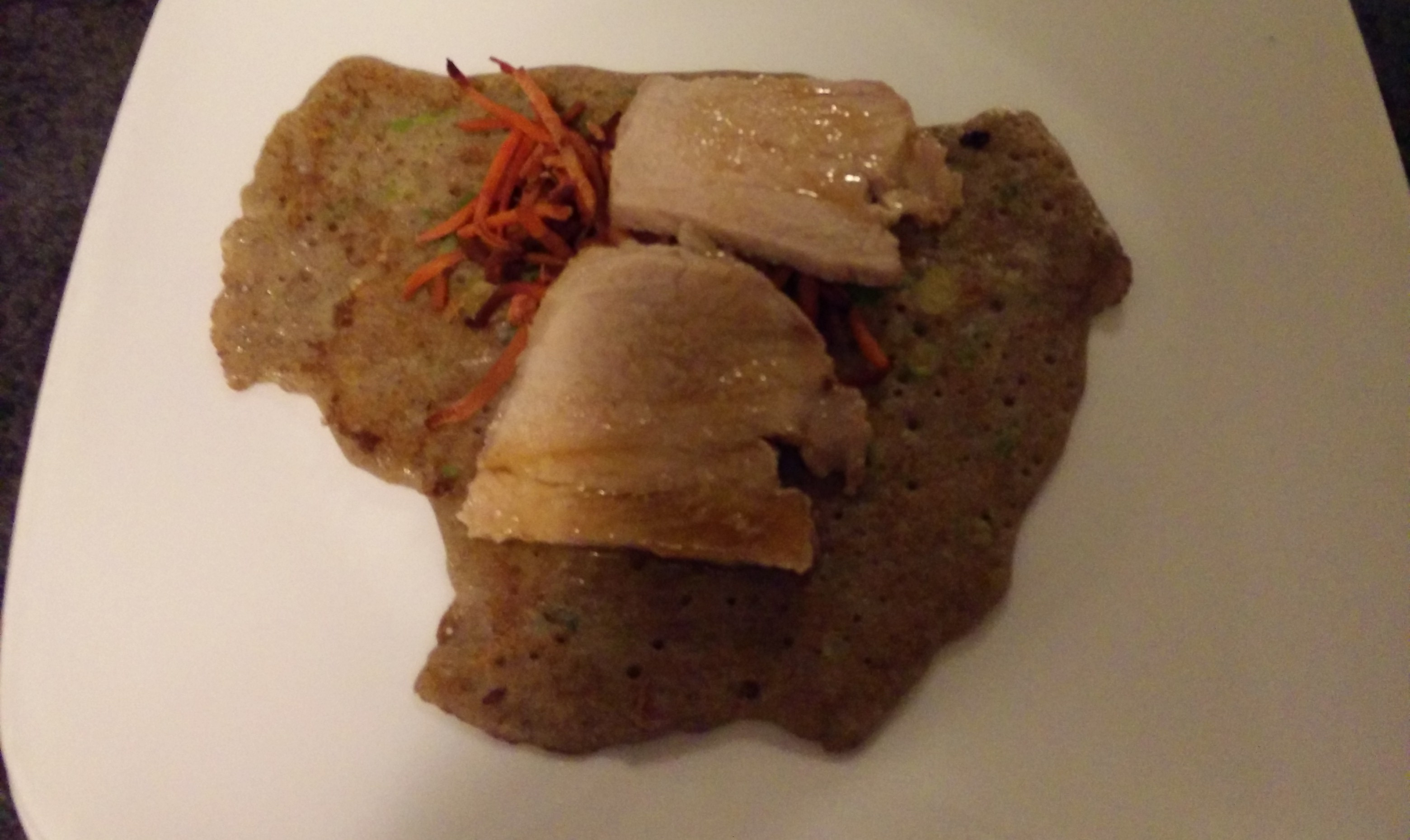 Buckwheat Scallion Crêpes